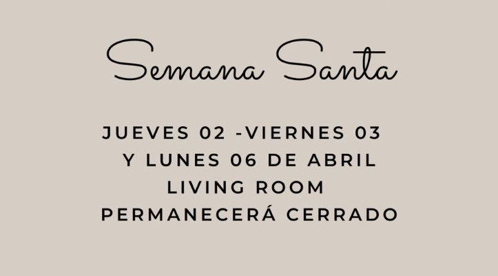 Semana Santa días cerrados